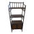 1970s Vintage Burnt Bamboo Etagere For Sale
