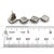 Metal 1990s Pair of John Hardy Estate Palu Hammered Drop Earrings 2" Silver For Sale - Image 7 of 7