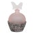 Pink Frosted Glass Perfume Bottle Butterfly Stopper and Metal Filagree 4623b For Sale