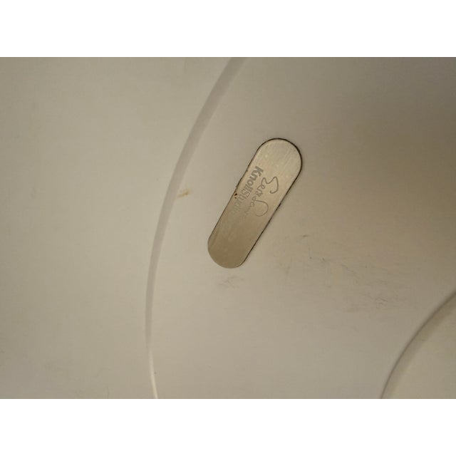 Metal Eero Saarinen for Knoll Tulip Table, 47 Inches For Sale - Image 7 of 11