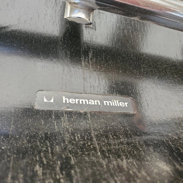 Wood A Black Mid-Century Modern Eames Dcm Chairs For Sale - Image 7 of 10