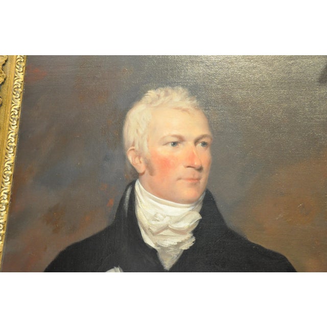 Period Portrait of a Handsome American Gentleman For Sale In Boston - Image 6 of 8