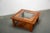Brown Walnut Burl and Glass Coffee Table, 1989 For Sale - Image 8 of 12