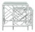 Chippendale Nesting Tables - White For Sale