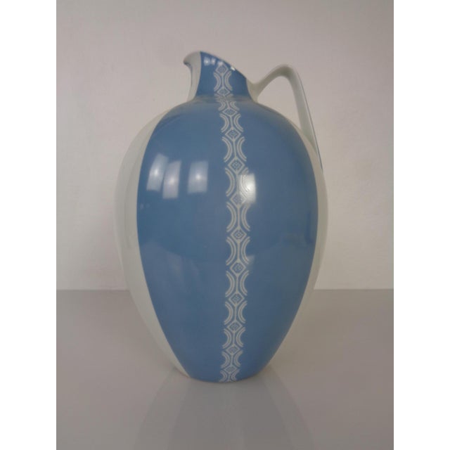 Large porcelain handled vase or jug ​​in very good condition by Rosenthal. This piece has an attribution mark, I am sure...