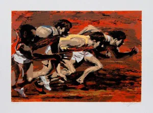 Harry Schaare, "Track," Serigraph