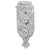 Estate Art Deco 5 Ct Diamond Platinum 10 Gm Pin / Broach /Pendant VS Quality For Sale - Image 15 of 18