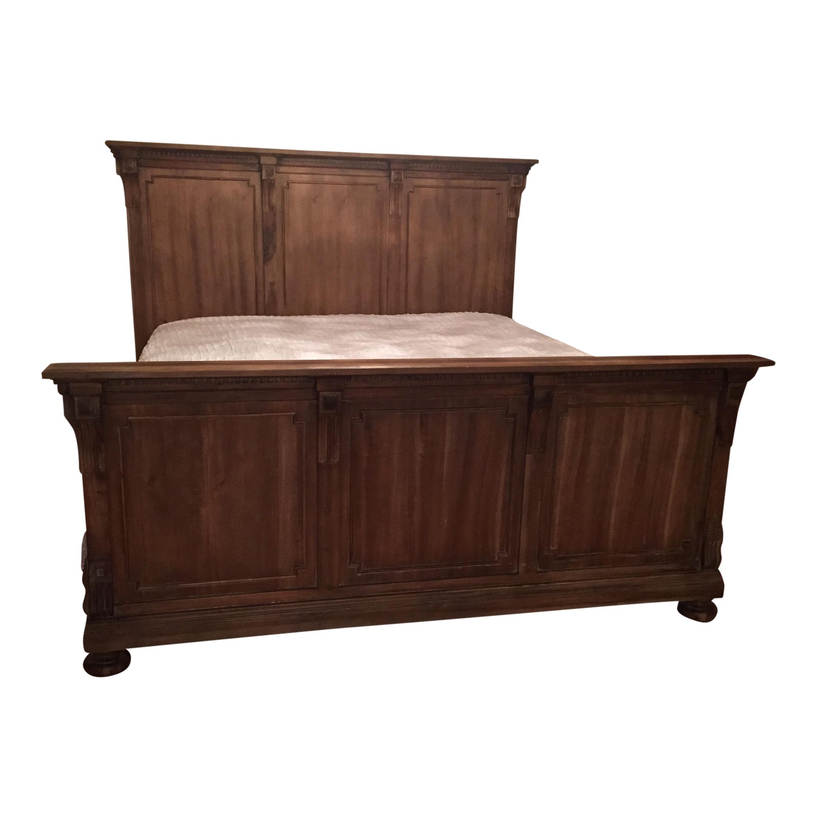 Restoration Hardware St. James Panel Bed & Footboard ...
