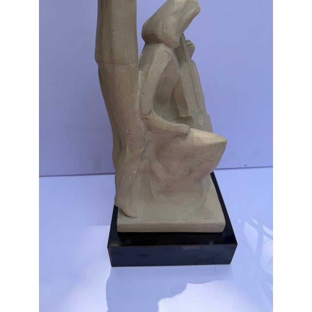 1980s Austin Productions “The Duet” Mid-Century Modern Musicians Sculpture For Sale - Image 14 of 17