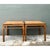 Wood Vintage Baker Side Tables - A Pair For Sale - Image 7 of 12
