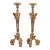 Pair French Regence Louis XIV / XV Style Giltwood Pedestals / Plant Stands For Sale