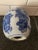 Vintage Blue and White Porcelain Decorative Egg For Sale In New York - Image 6 of 7