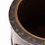 Antique Japanese Meiji Inlaid Bronze Cylindrical Brush Pots, 19th Century, Set of 2 For Sale - Image 9 of 18