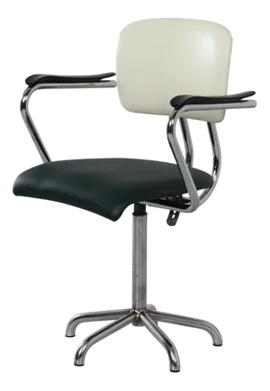 Industrial Office Chair with Armrests by Toon De Wit for De Wit, 1950s