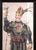 Illustration Pair Early 20th Century Carnival Costume Chromolithographs in Black Frames For Sale - Image 3 of 12