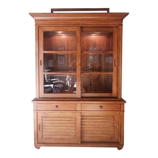 Ethan Allen Tango Collection China Hutch Chairish
