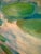 2010s Impressionist Acrylic on Canvas Original Water Lily Artwork by Matthew Brinston For Sale - Image 5 of 7