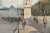 Late 20th C. Impressionist Style 'Paris' Street Scene by George Malva For Sale - Image 10 of 13