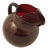 Mid 20th Century Royal Ruby Anchor Hocking Tilt Pitcher For Sale