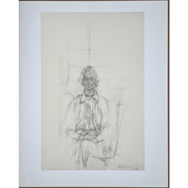 Alberto Giacometti, Portrait of a Young Girl II, 1963, Original Lithograph For Sale - Image 6 of 9