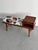 1970s Mid-Century Modern Scandinavian Gossip Bench, 1970s For Sale - Image 5 of 11