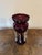 Large Antique Victorian Ruby Glass Lustre, 1860 For Sale - Image 3 of 6