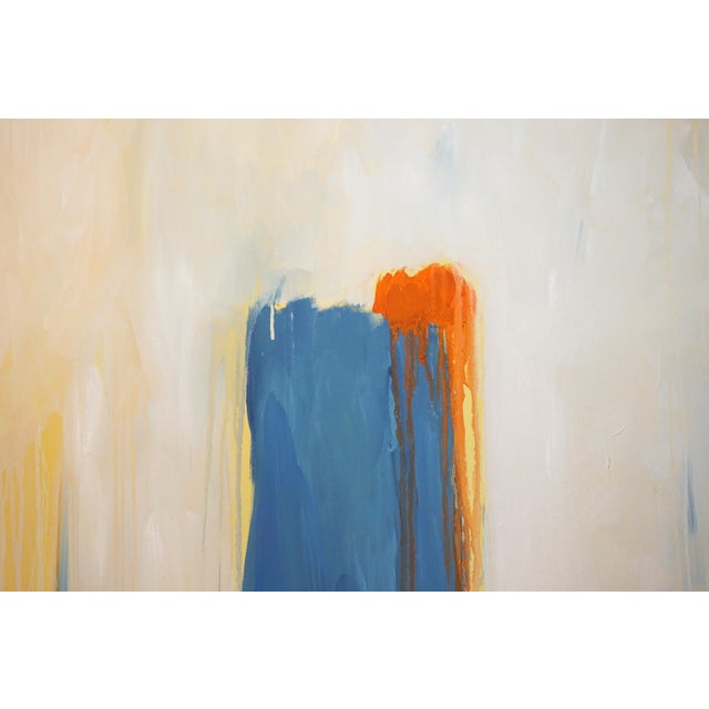 2010s 2026, Abstract Ethereal Oil Painting on Canvas in Pastel Tones, Blooming, Abstract Modern Painting by Natalia Roman For Sale - Image 5 of 8