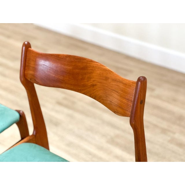 Hans Olsen Danish Chairs in Teak from Hans Olsen, Denmark, 1960s, Set of 4 For Sale - Image 4 of 18