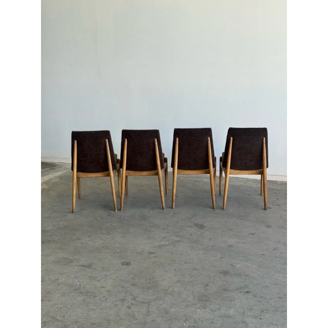 1960s Dining Chairs Attributed to Arthur Umanoff - Set of Four For Sale - Image 10 of 12