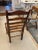 Brown Classic Wood & Rush Ladderback Dining Chairs -Set of 6 For Sale - Image 8 of 15