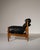 Black Leather Amiral Chair by Eric Merthen, Sweden, 1960 For Sale - Image 3 of 14