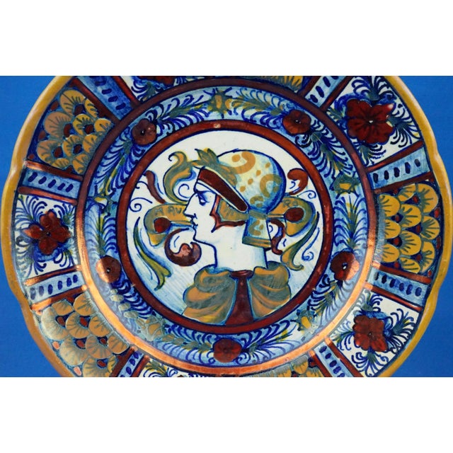 Ceramic Vintage Ceramic Plates, 1920s, Set of 2 For Sale - Image 7 of 18