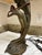 Early 20th Century Art Nouveau Mermaid Lamp With Conch Shell Lamp For Sale - Image 10 of 10