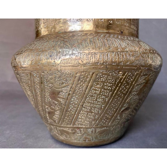 Late 19th Century Brass Flowerpot, Egypt, 1890s For Sale - Image 14 of 14