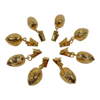 Al Fresco Gilt Tablecloth Weights, Set of 8 For Sale