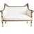 19th Century French 19th Century Louis XVI Style Parcel Gilt Canapé For Sale - Image 5 of 13