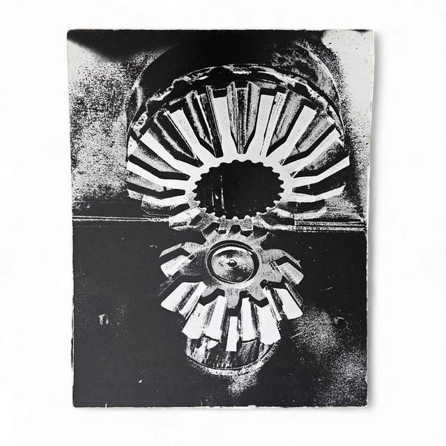 Barite Photos of a Gearbox on Board by Hugo Liebe, 1960s, Set of 6 For Sale - Image 4 of 12
