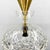 Mid-Century Crystal and Brass Chandelier, Czechoslovakia, 1970s For Sale - Image 6 of 12