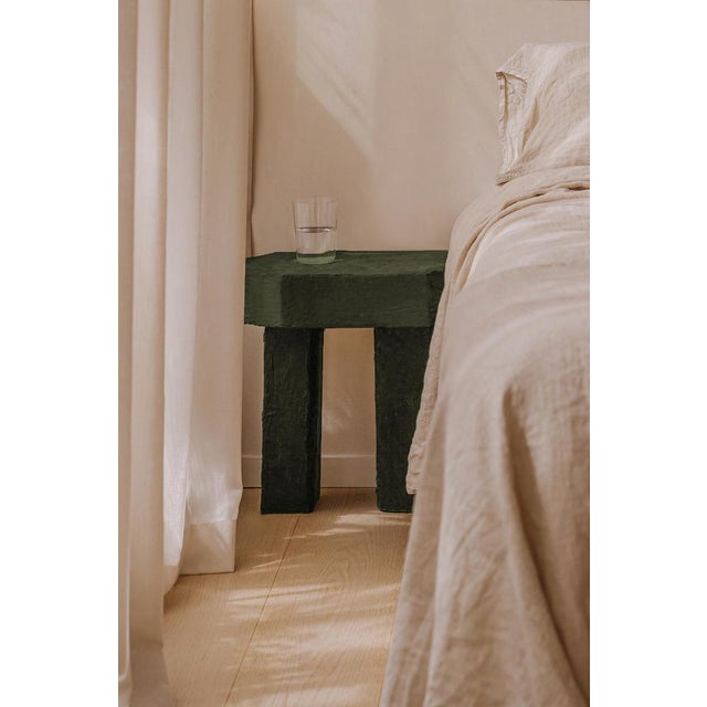 Contemporary Ruins Side Table in Resin by Szymon Keller For Sale - Image 3 of 8