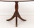 George III Style Mahogany Pedestal Dining Table For Sale - Image 4 of 6