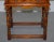 Large Hardwood Side Table with Single Drawer Campaign from Theodore Alexander For Sale - Image 4 of 18