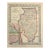 Map of Illinois With Plan of Chicago Inset by Samuel Mitchell, 1863 For Sale