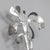 Petra Hartman, Iris in a Vase Standing Sculpture, 2013, Stainless Steel For Sale - Image 6 of 11