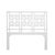 David Francis Palm Springs Platform Bed Queen, White For Sale - Image 4 of 6
