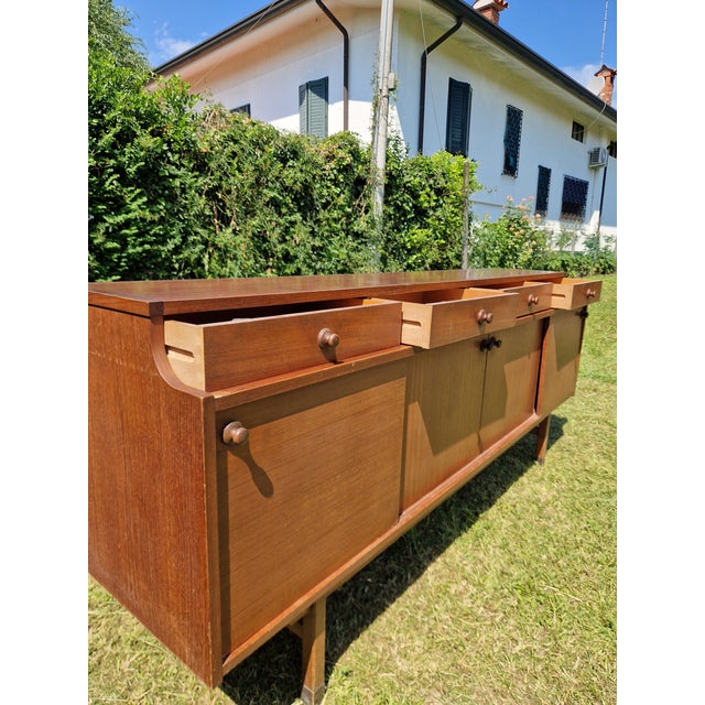 Vintage Scandinavian Teak Sideboard, 1960s For Sale - Image 13 of 18