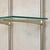 Silver French Art Deco Cast-Metal Etagere Attributed to Siegel, 1930s For Sale - Image 8 of 12