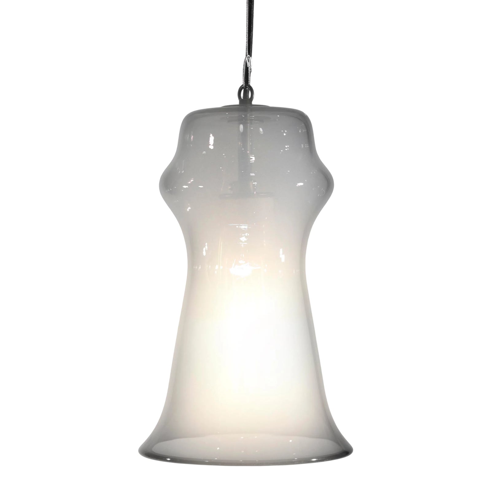 Orpheus Pendant Light from the Versuvius Collection in Opal | Chairish