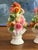 Charming and vibrant Italian style fruit topiary salt and pepper shakers. Please see condition details noted. Most items...