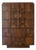Vintage MCM Lane Brutalist Staccato Highboy Dresser For Sale