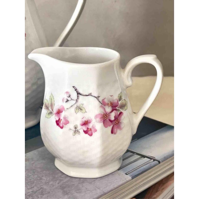 Ceramic Vintage Winterling Röslau Bavaria Porcelain Coffee Trio with Floral Motifs, 1960s, Set of 3 For Sale - Image 7 of 12